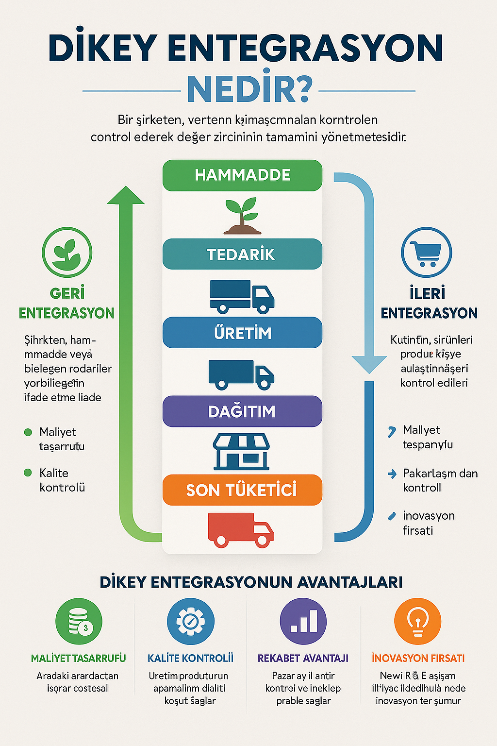 Dikey Entegrasyon ( Dikte Entegrasyon ) Nedir ?