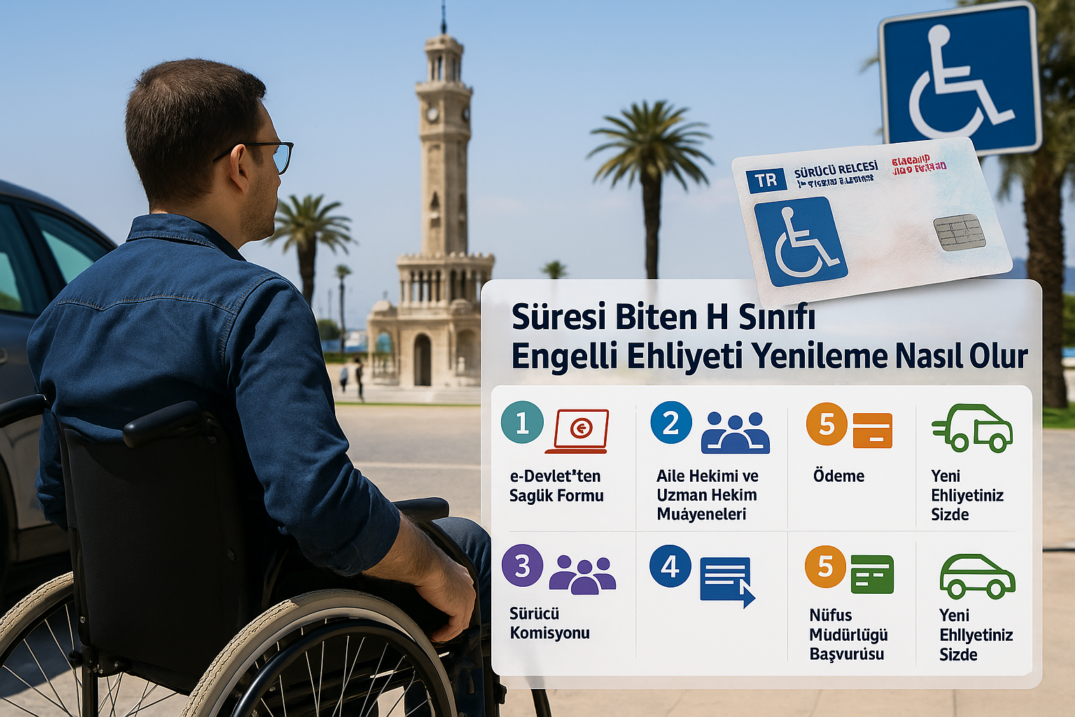 Süresi Biten H Sınıfı Engelli Ehliyeti Yenileme Nasıl Olur